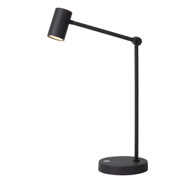 Lucide TIPIK - Lampe de table Rechargeable - Batterie/Piles - LED Dim. - 1x3W 2700K - 3 StepDim - Noir - DETAIL 3
